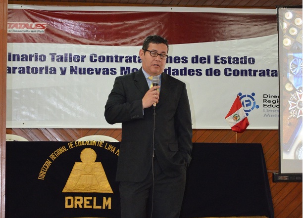 Seminario Taller Contrataciones del Estado en la DRELM