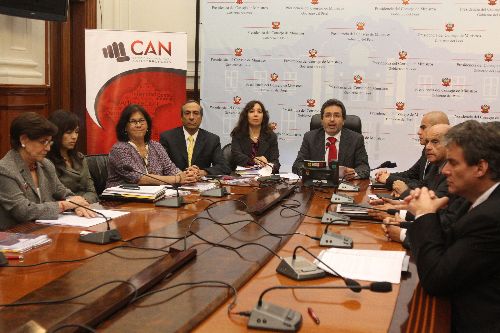 Comisión de Alto Nivel presentó Plan Nacional Anticorrupción 2012-2016