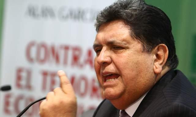 Alan García: investigarán sus conferencias dictadas