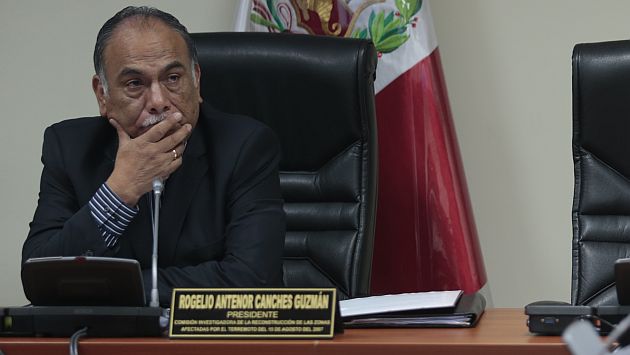 Rogelio Canches no sabe explicar pérdida de información sobre el Forsur