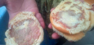 Denuncian que Qali Warma entregó pan con paté malogrado en colegio