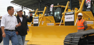 Presidente Humala presentó programa “Maquinaria para el desarrollo”