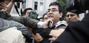 César Álvarez y otros dos detenidos fueron trasladados a la Sala Penal Nacional
