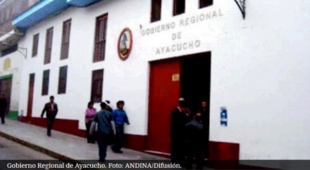 Sancionan a funcionarios del Prider del Gobierno Regional de Ayacucho