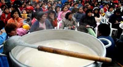 Denuncian que proveedora de Vaso de Leche a MPT es una constructora