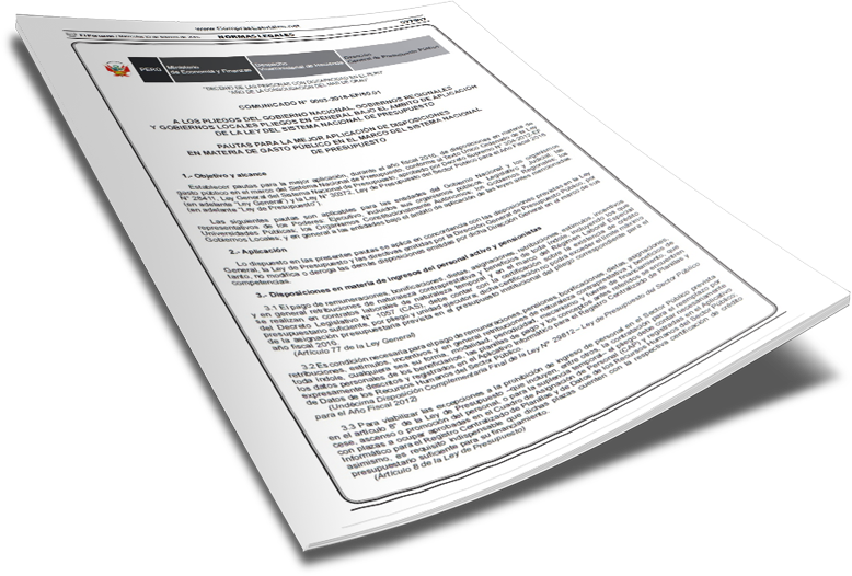 PAUTAS PARA LA MEJOR APLICACIÓN DE DISPOSICIONES EN MATERIA DE GASTO PÚBLICO