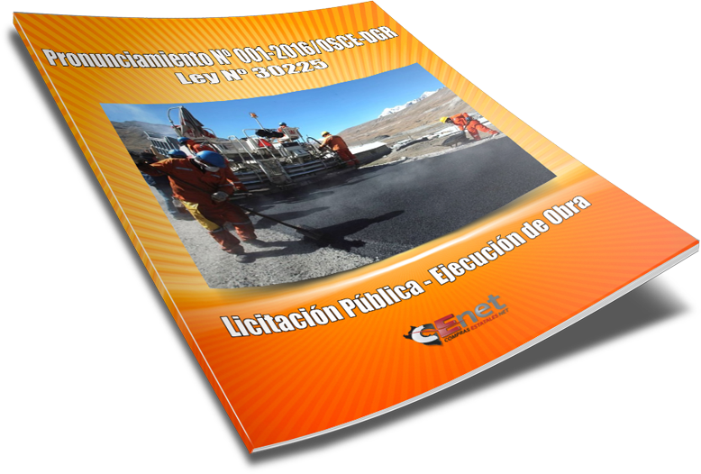 Pronunciamiento Nº 001-2016-OSCE-DGR (Ley Nº 30225) – Ejecución de Obras – Factores de Evaluación