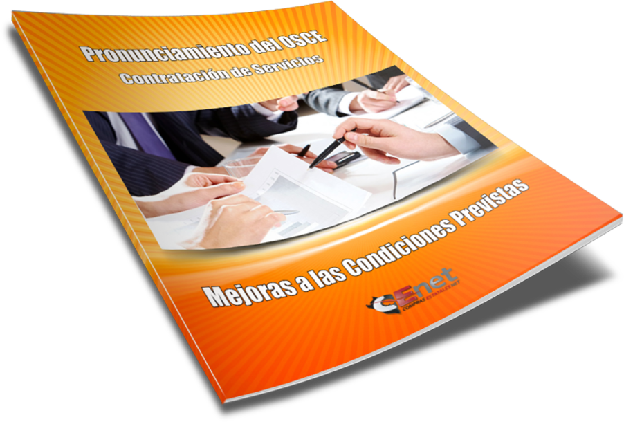 Pronunciamiento del OSCE – Contratación de Servicios – Mejoras a las condiciones Previstas