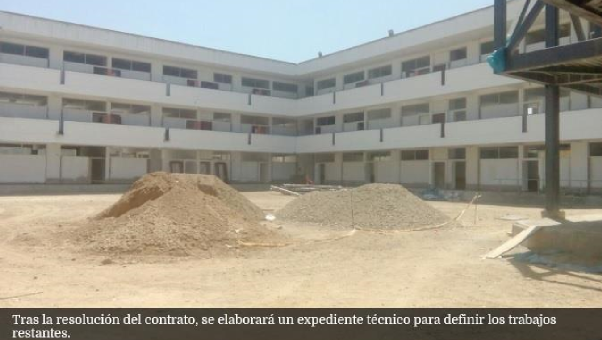 Pronied asegura presupuesto para culminar obras en colegio de Piura