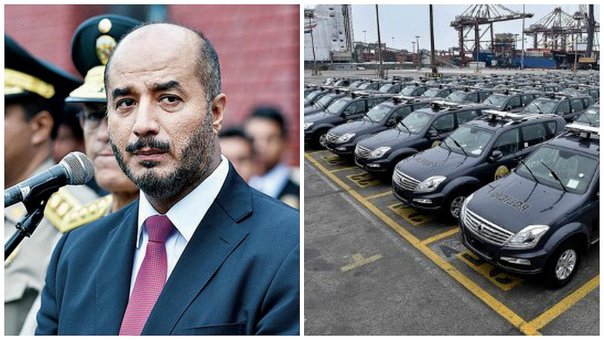 Exministro Pérez Guadalupe se defendió sobre cuestionada compra de patrulleros