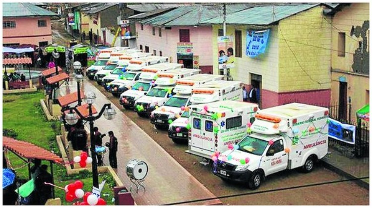 Gobierno Regional de Huánuco: Detectan perjuicio de S/ 994 mil en compra de ambulancias