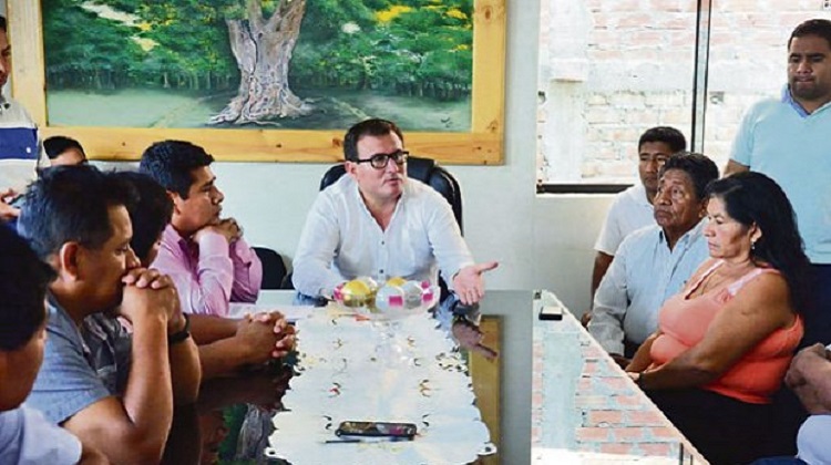Piura: Comuna de Tambogrande denuncia a empresa por obra mal ejecutada