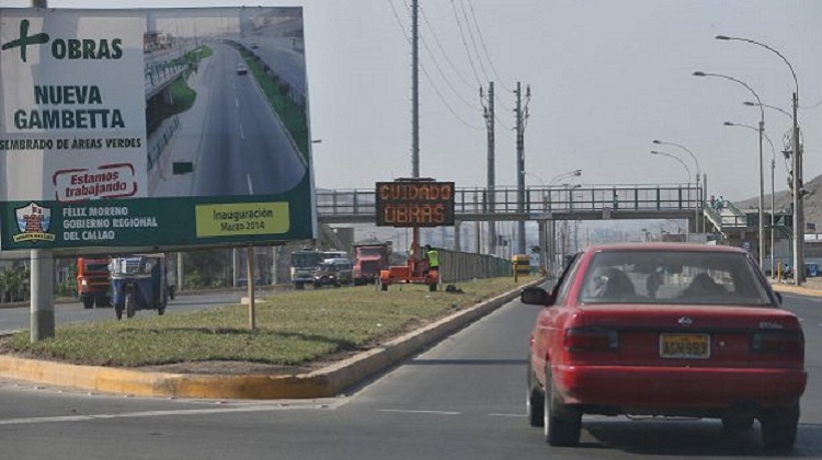 Callao pagó S/ 49 mllns en adicionales para Gambetta por orden de Contraloría