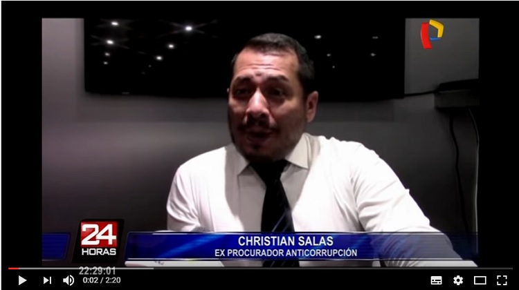 Christian Salas advierte terremoto político por caso Lava Jato (Video)