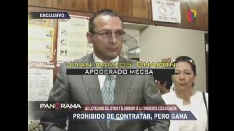 Acusan que hermano de Cecilia Chacón contrata con el Estado (Video)