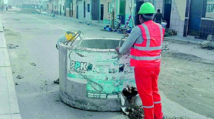 Lambayeque: Aparecen más críticas en obra de saneamiento en San José