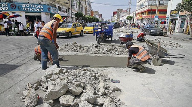 Pavimentación del casco central dejó perjuicio mayor a S/ 2.4 millones