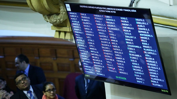 Congreso aprobó informes sobre compra de armas e injerencia política en el Vraem