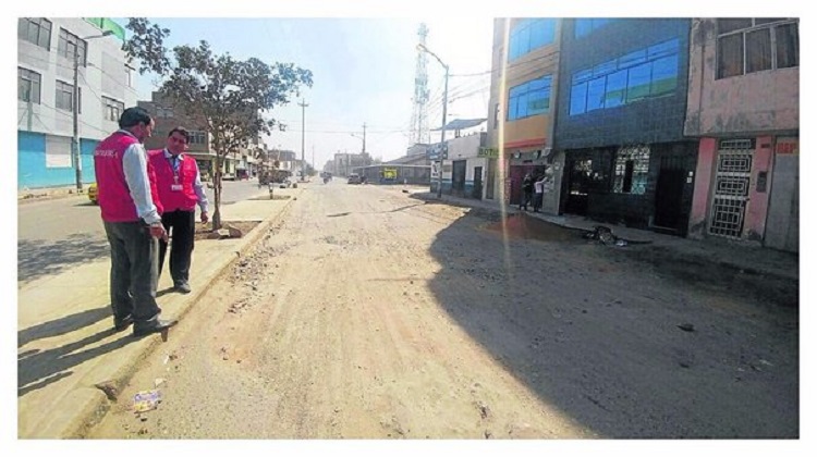 José Leonardo Ortiz: La Contraloría verifica pistas y calles averiadas