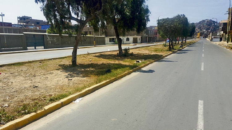Confirmado: MPT asfaltó pista en terreno privado