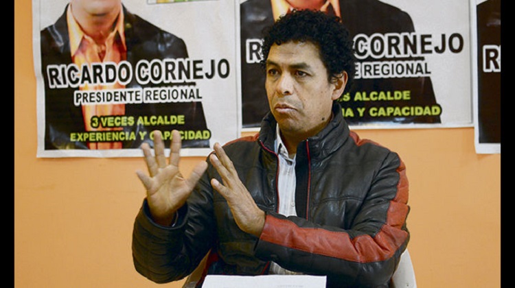 Fiscalía abre investigación a exalcalde de Canchis, Cornejo por colusión