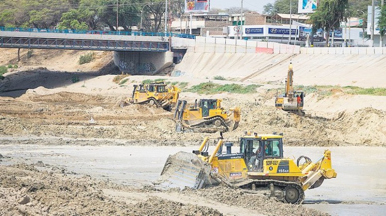Descolmatación que hará Minagri incrementa riesgo de inundación