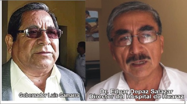 Gobernador Luis Gamarra tendría responsabilidad directa en caso de corrupción del hospital