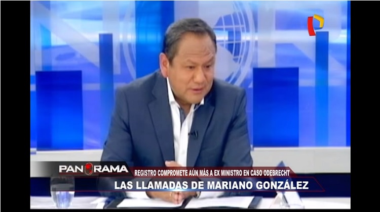 Las llamadas de Mariano González: registro vincula a ex ministro en caso Odebrecht