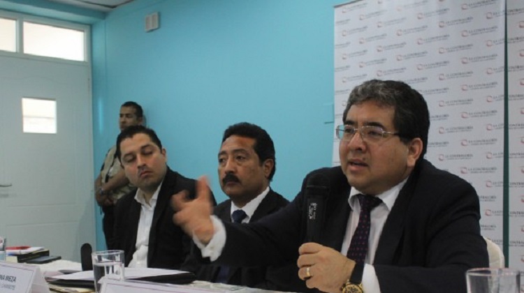 Contralor expresa preocupación por casos de extorsión en obras
