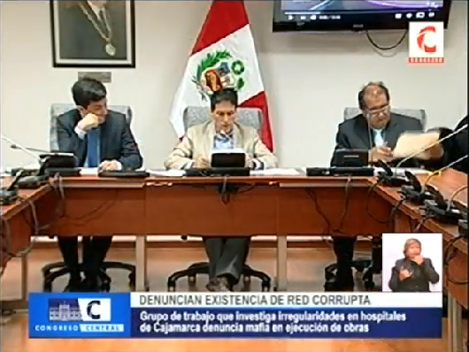 Denuncian red de corrupción en obras de hospitales en Cajamarca