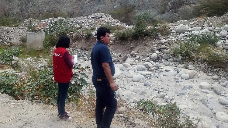 Ica: Contraloría identifica riesgos en obra de saneamiento en Palpa