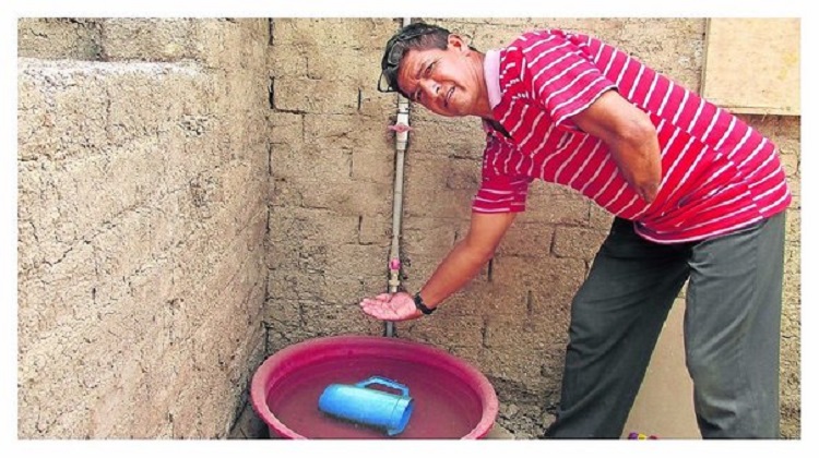 Millonaria obra del GRL solo da tres horas de agua en Villa Hermosa (VIDEO)