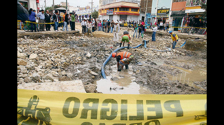 Inician acciones penales por obra de casco urbano paralizada desde 2012