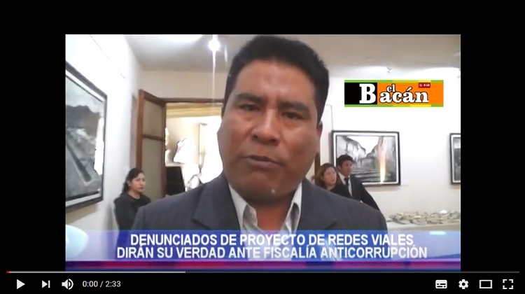 Denunciados de proyectos de redes viales dirán su verdad ante fiscalía anticorrupción
