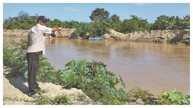 Formulan denuncia por descolmatación en río Tumbes