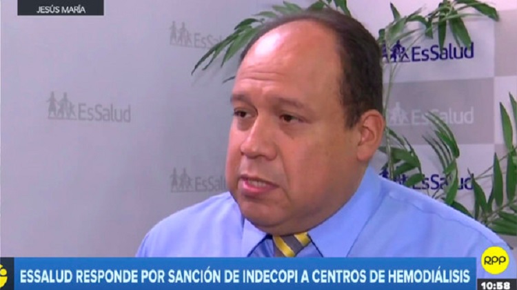 EsSalud pedirá una indemnización a los centros de hemodiálisis sancionados por Indecopi