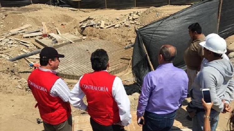 Contraloría detecta irregularidades en obra de saneamiento en La Libertad