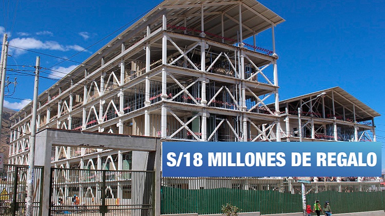 Gobierno Regional de Junín favoreció con S/18 millones a consorcio a cargo del Hospital El Carmen