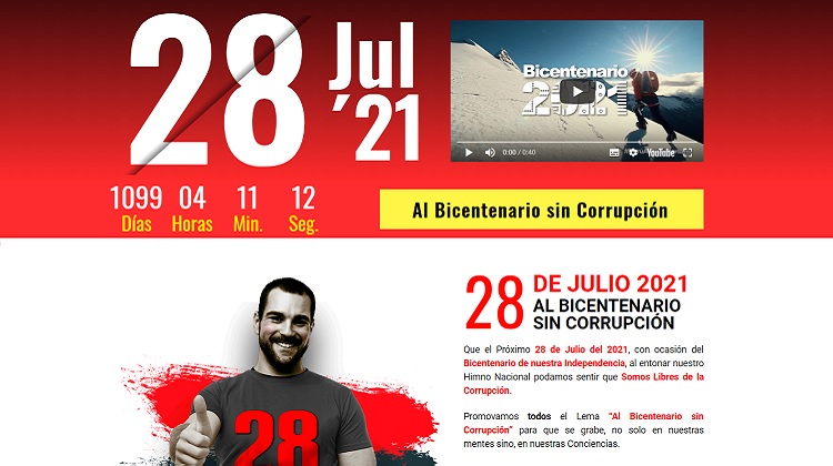 Proponemos la Campaña Nacional “Al Bicentenario sin corrupción”