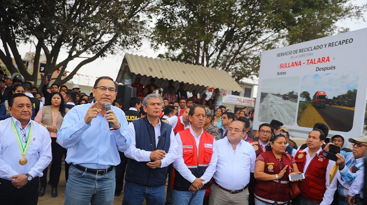 Anuncian transferencia de S/ 1,800 mlls. para obras de rehabilitación en Piura
