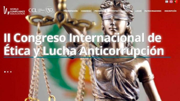 Congreso de Ética y Lucha Anticorrupción se desarrollará en Lima