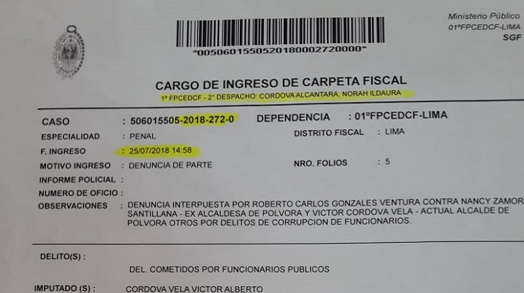 Exalcaldesa y actual alcalde de Pólvora pertenecerían a una banda organizada de corrupción