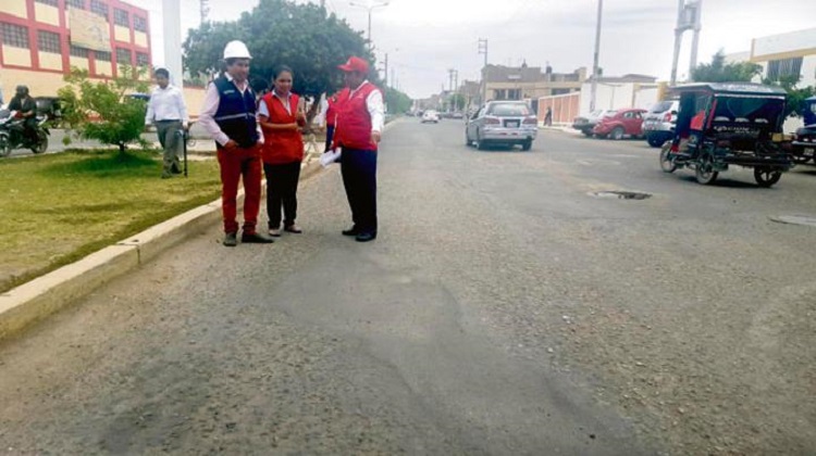 Obra en Av. Paseo del Deporte en la mira de la Contraloría