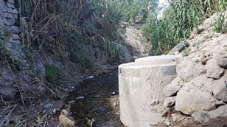 Ayacucho: Advierten serias observaciones en obra de saneamiento básico en Jesús Nazareno
