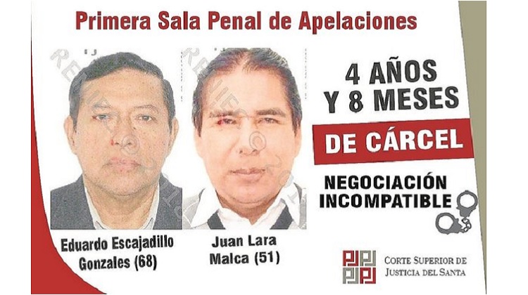 Confirman cárcel para exediles corruptos