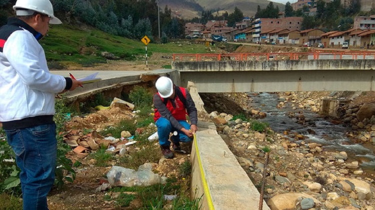 Detectan irregularidades en ejecución de obra vial en La Libertad