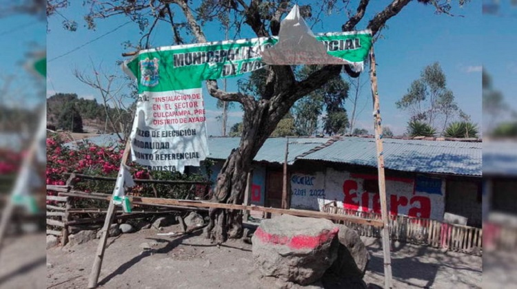 Piura: detectan riesgos en obra de saneamiento de más de S/ 1 millón en Ayabaca