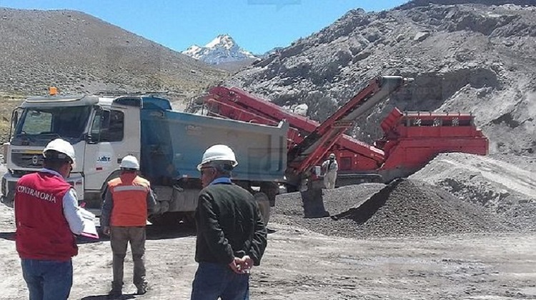 Contraloría detecta irregularidades en represa Cularjahuira