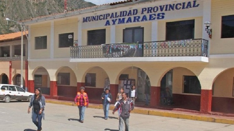 Apurímac: dictan prisión suspendida para ex funcionarios municipales de Aymaraes