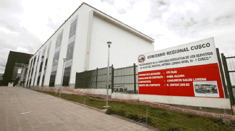Cusco: Hospital Lorena sigue paralizado tras cuatro años